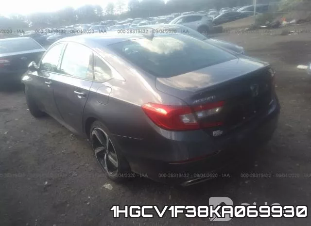1HGCV1F38KA069930 фото 4