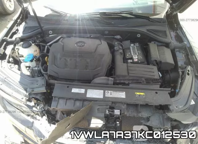 1VWLA7A37KC012530 фото 2