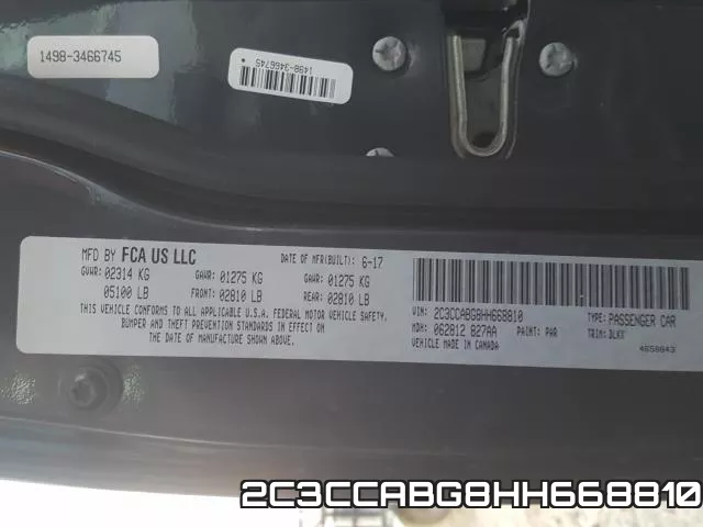 2C3CCABG8HH668810 фото 2