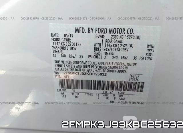 2FMPK3J93KBC25632 фото 10