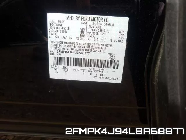 2FMPK4J94LBA68877 фото 2