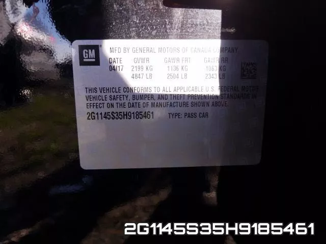 2G1145S35H9185461 фото 2