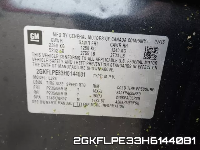2GKFLPE33H6144081 фото 2