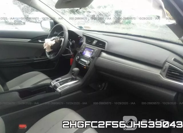 2HGFC2F56JH539043 фото 6