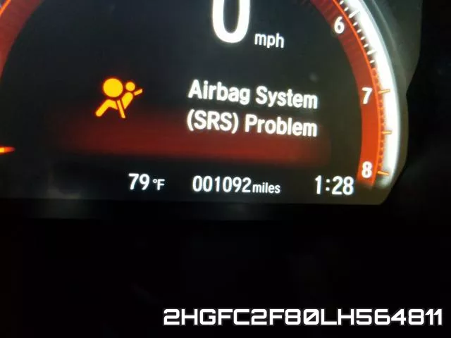 2HGFC2F80LH564811 фото 9