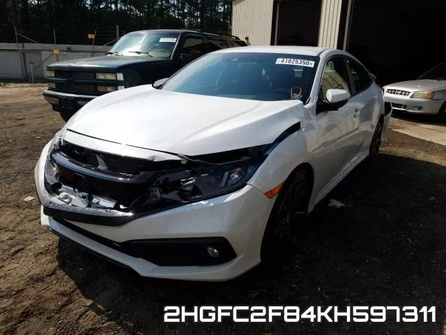 2HGFC2F84KH597311 фото 3