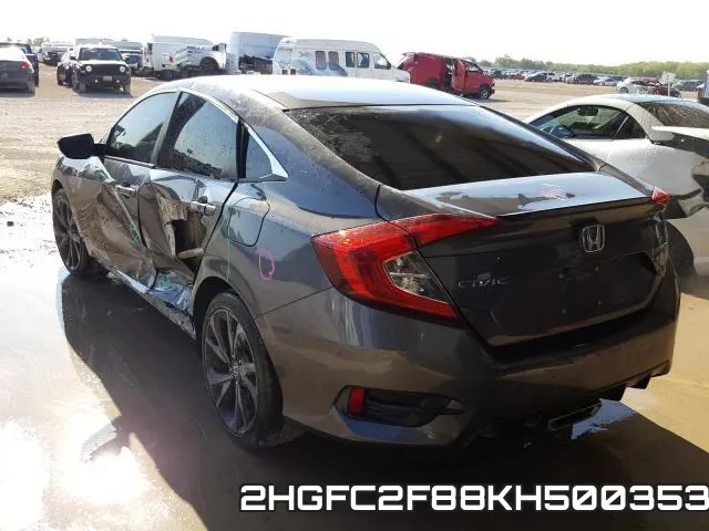 2HGFC2F88KH500353 фото 4
