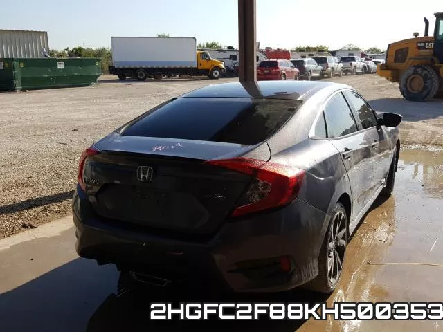 2HGFC2F88KH500353 фото 5