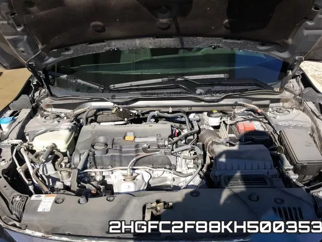 2HGFC2F88KH500353 фото 8