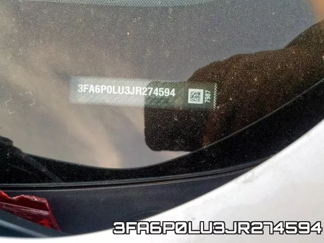 3FA6P0LU3JR274594 фото 2