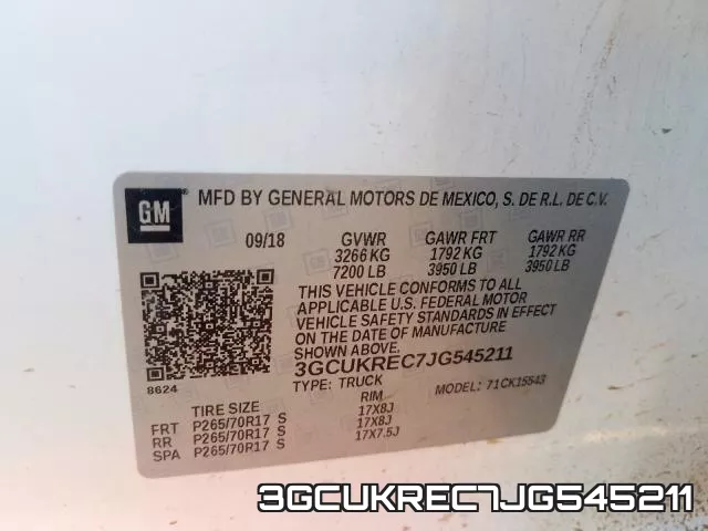 3GCUKREC7JG545211 фото 2