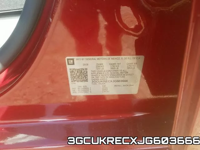 3GCUKRECXJG603666 фото 2