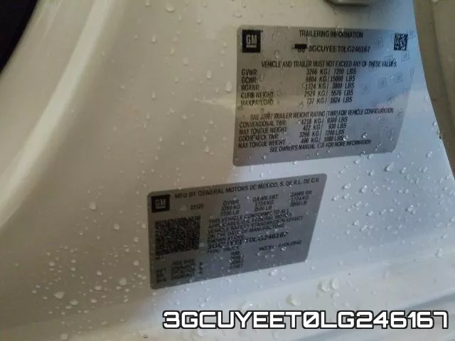 3GCUYEET0LG246167 фото 2