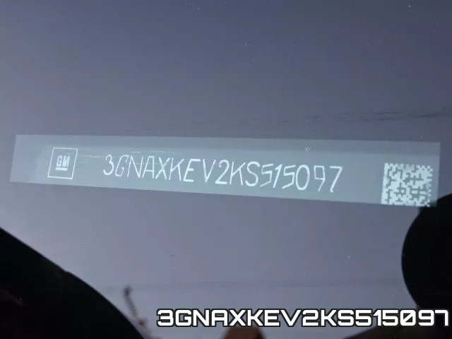 3GNAXKEV2KS515097 фото 2