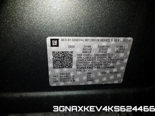 3GNAXKEV4KS624466 фото 2