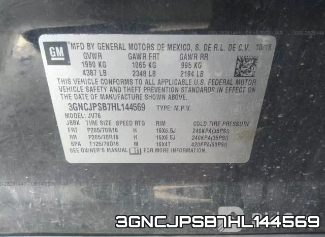3GNCJPSB7HL144569 фото 10