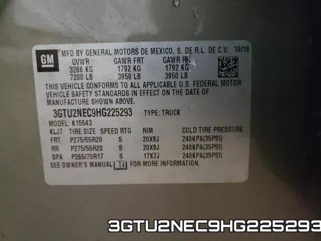 3GTU2NEC9HG225293 фото 2