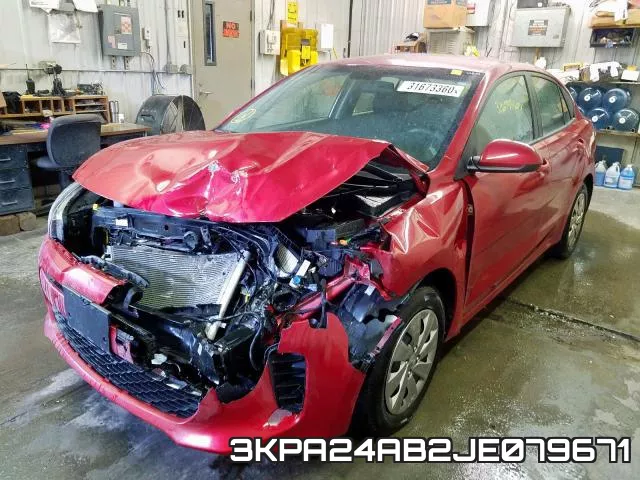 3KPA24AB2JE079671 фото 2