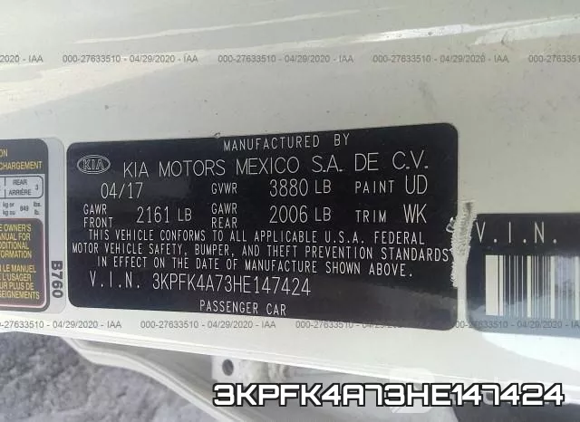 3KPFK4A73HE147424 фото 10