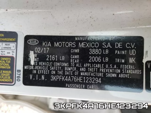 3KPFK4A76HE123294 фото 2