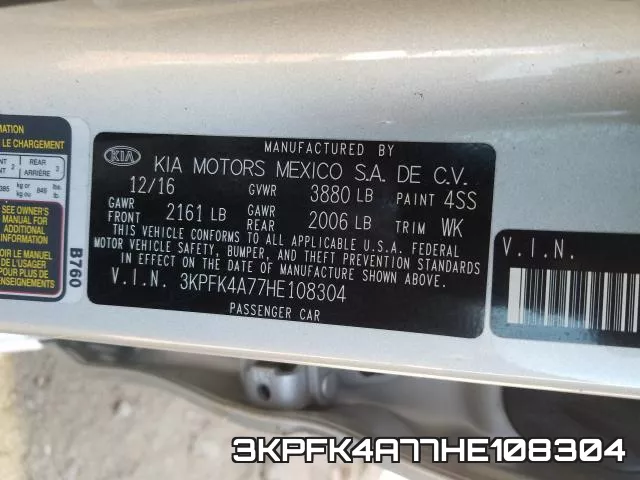 3KPFK4A77HE108304 фото 2