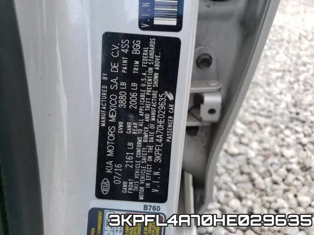 3KPFL4A70HE029635 фото 2