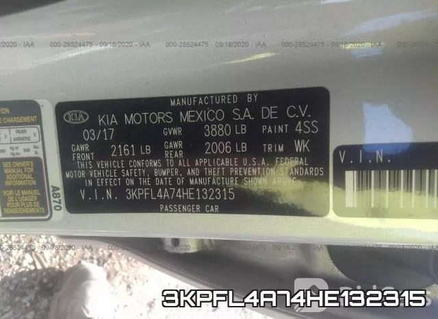 3KPFL4A74HE132315 фото 10