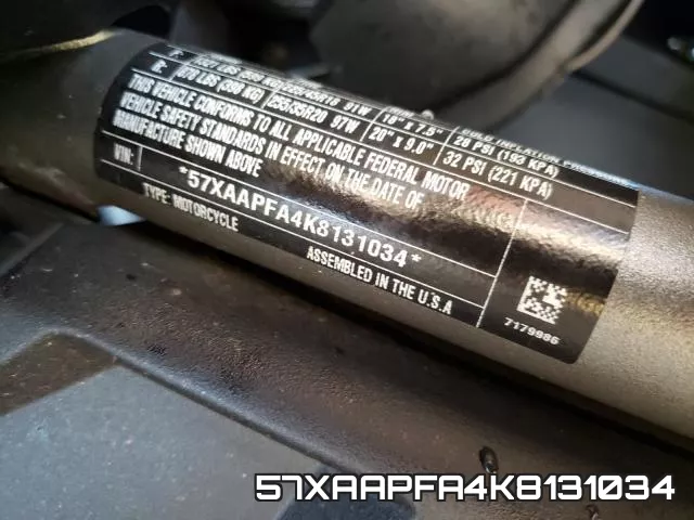 57XAAPFA4K8131034 фото 2