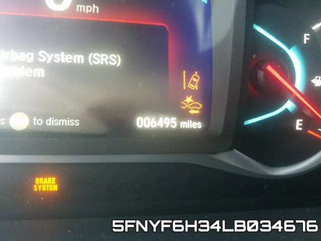 5FNYF6H34LB034676 фото 9