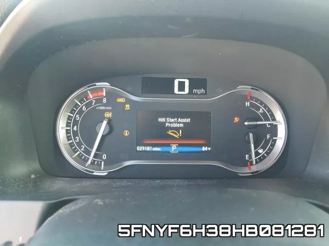 5FNYF6H38HB081281 фото 8