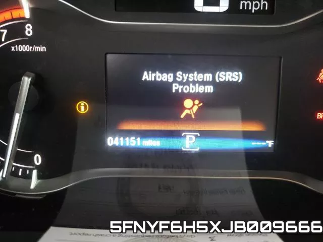 5FNYF6H5XJB009666 фото 9
