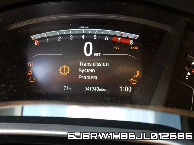 5J6RW1H86JL012685 фото 9