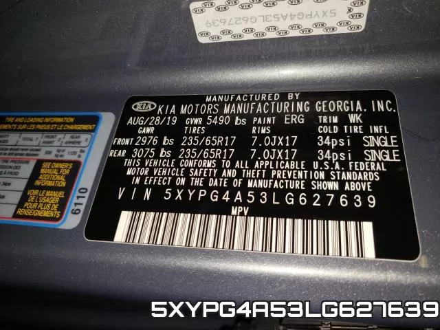 5XYPG4A53LG627639 фото 2