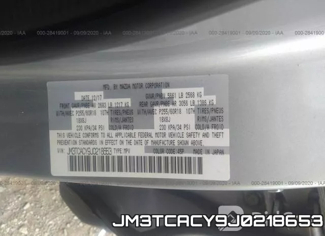 JM3TCACY9J0218653 фото 10