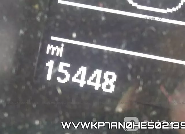 WVWKP7AN0HE502139 фото 8