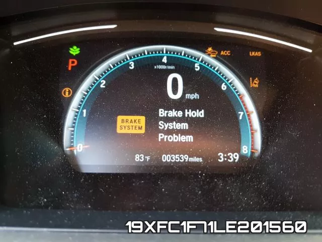 19XFC1F71LE201560 фото 8