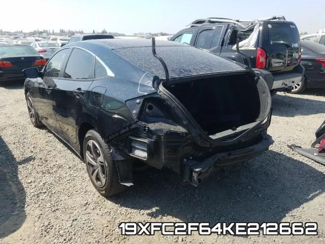 19XFC2F64KE212662 фото 4