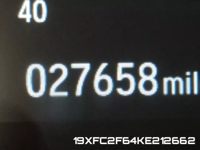 19XFC2F64KE212662 фото 8