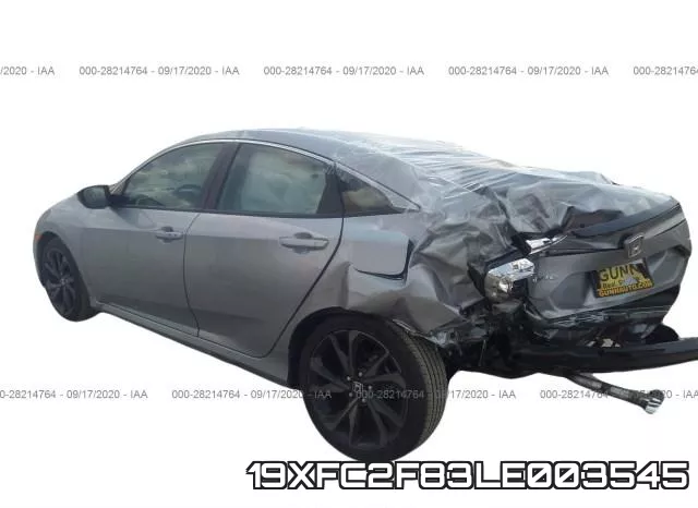 19XFC2F83LE003545 фото 4