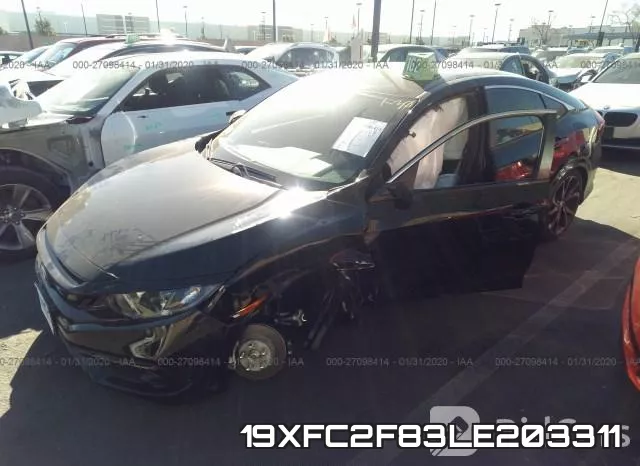 19XFC2F83LE203311 фото 3