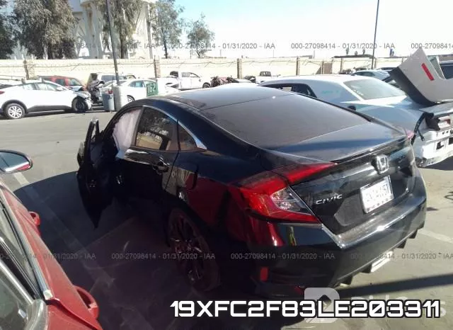 19XFC2F83LE203311 фото 4