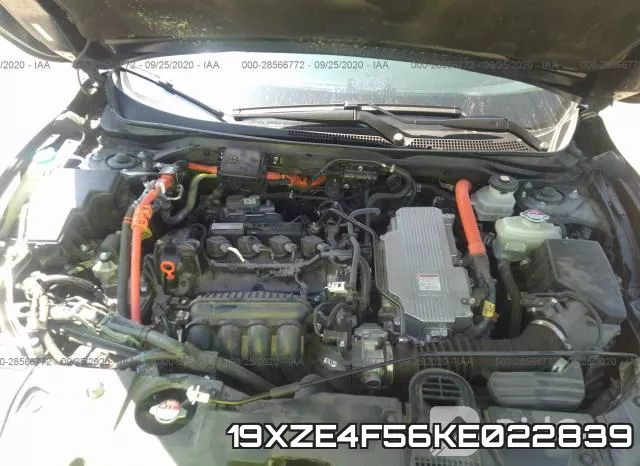 19XZE4F56KE022839 фото 2