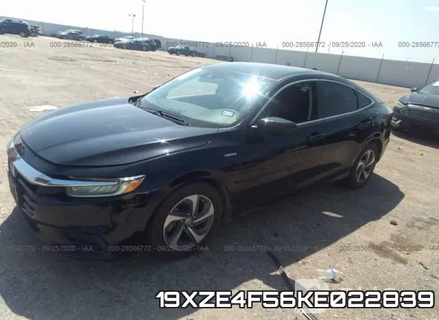 19XZE4F56KE022839 фото 3