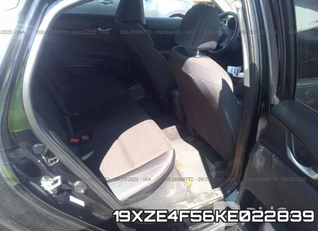 19XZE4F56KE022839 фото 9