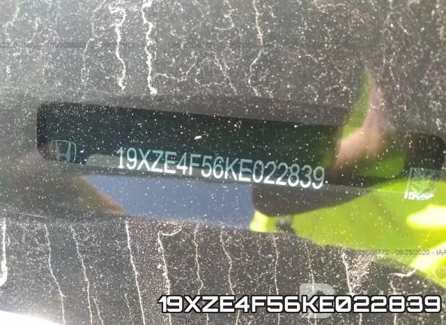 19XZE4F56KE022839 фото 10