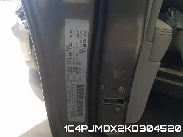 1C4PJMDX2KD304520 фото 2