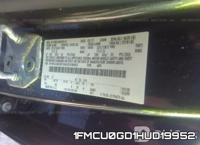 1FMCU0GD1HUD19952 фото 10