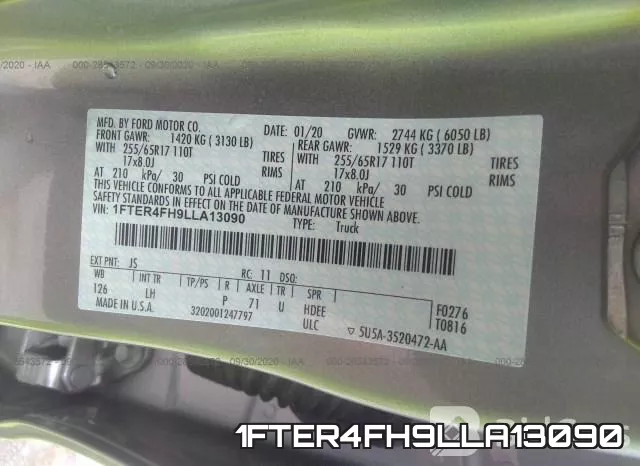 1FTER4FH9LLA13090 фото 10