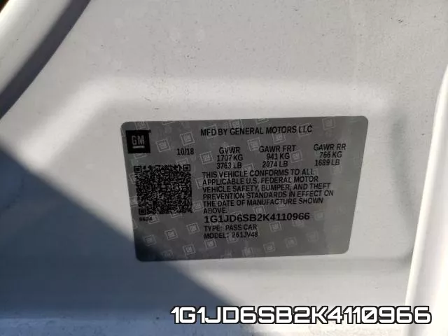 1G1JD6SB2K4110966 фото 2