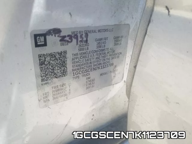 1GCGSCEN7K1123709 фото 2